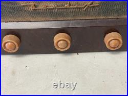 Vintage Bendix Tube Radio 1940s Bakelite AM Radio Model 526C No Power