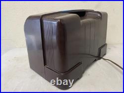 Vintage Bendix Tube Radio 1940s Bakelite AM Radio Model 526C No Power