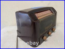 Vintage Bendix Tube Radio 1940s Bakelite AM Radio Model 526C No Power