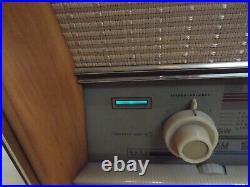 Vintage Blaupunkt Florenz Tube Radio Germany AM/FM/SW Wood Case Long Short Wave