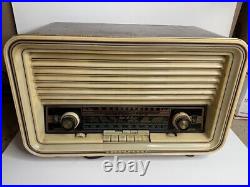 Vintage Blaupunkt Madrid De Luxe Typ 20810 Tube Radio Germany, Working