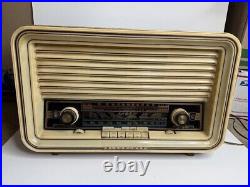 Vintage Blaupunkt Madrid De Luxe Typ 20810 Tube Radio Germany, Working
