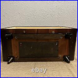 Vintage Blaupunkt Madrid De Luxe Typ 20810 Tube Radio Parts Or Repair Germany