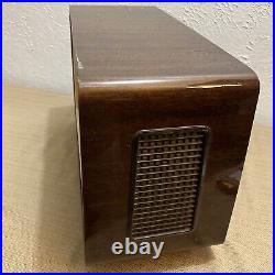 Vintage Blaupunkt Madrid De Luxe Typ 20810 Tube Radio Parts Or Repair Germany