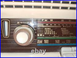 Vintage Blaupunkt Verona 20103 German Tube Radio AM/FM/SW 1960's - WORKS