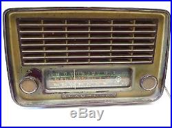 Vintage Blaupunkt bakelite Cabinet German Made Tube Radio old and genuine
