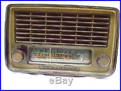 Vintage Blaupunkt bakelite Cabinet German Made Tube Radio old and genuine