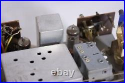 Vintage Braun RC81A German Tube Amp Radio Receiver Telefunken Tubes Powers On