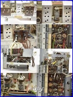 Vintage Braun RC81A German Tube Amp Radio Receiver Telefunken Tubes Powers On