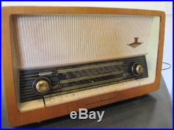 Vintage Broadcast Long Short Wave Tube Radio German Nordmende Turandot 60 E14