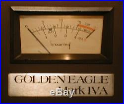 Vintage Browning Golden Eagle Mark IVA SSB/AM CB HAM Tube Radio Transmitter