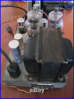 Vintage Bud Radio, Tube Amplifier