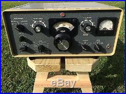 Vintage COLLINS 32S-3 ROUND EMBLEM ham tube radio transmitter LATE SERIAL NUMBER