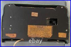 Vintage CROSLEY Model D-25, #21182 GREEN Mid Century Dashboard Radio SUPER RARE