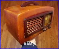 Vintage Catalin Bakelite Radio Motorola Emerson Rare