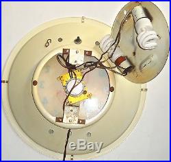 Vintage Cbs Hytron Tubes Radio & Television Service Lighted Clock 16 Dia