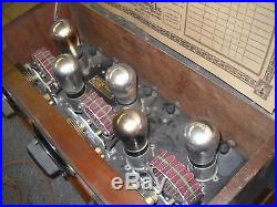 Vintage Chas. Freshman Co. Masterpiece Tube Radio
