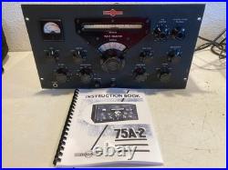Vintage Collins 75A-2 Tube Receiver Ham Radio