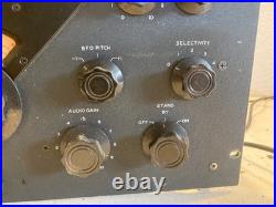 Vintage Collins 75A-3 Tube Receiver Ham Radio
