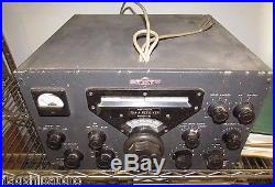 Vintage Collins 75A-4 1.5-30 MC AM CW Ham Tube Radio Receiver