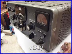 Vintage Colllins 51S Tube shortwave Receiver Ham Radio