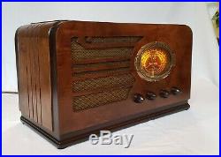 Vintage Coronado AM/SW Tube Radio 686 (1936) COMPLETELY RESTORED