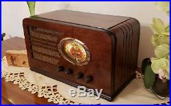 Vintage Coronado AM/SW Tube Radio 686 (1936) COMPLETELY RESTORED