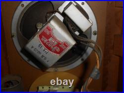 Vintage Coronado Tombstone Tube Radio Nice Original Finish! Works! Sold As Is