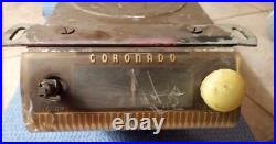 Vintage Coronado Tube Radio 43-5006 Universal AM 1950s Car Truck Rat Rod Auto