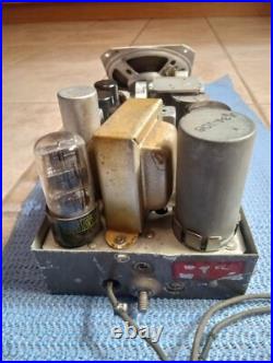 Vintage Coronado Tube Radio 43-5006 Universal AM 1950s Car Truck Rat Rod Auto