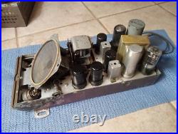 Vintage Coronado Tube Radio 43-5006 Universal AM 1950s Car Truck Rat Rod Auto