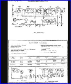 Vintage Coronado Tube Radio 43-5006 Universal AM 1950s Car Truck Rat Rod Auto