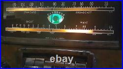 Vintage Coronado model 867 Series A AM & SW Tombstone Radio 1940 5.5-18MHz