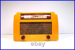 Vintage Crack Free Excellent Dewald Art Deco Old Antique Catalin Bakelite Radio