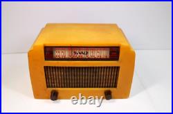 Vintage Crack Free Excellent Dewald Art Deco Old Antique Catalin Bakelite Radio