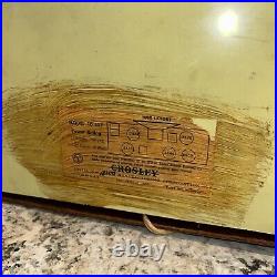 Vintage Crosley 10 137 Tube Radio Mint Gold Art Deco