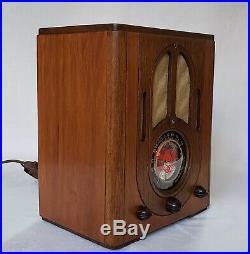 Vintage Crosley AM/SW Tube Radio 517 (1937) BEAUTIFULLY RESTORED