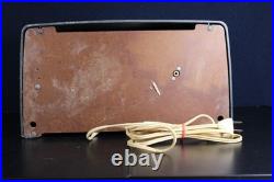 Vintage Crosley Antique Dashboard Type Auto Near Mint Chrome Trim Bakelite Radio