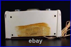 Vintage Crosley Antique Dashboard Type Auto Near Mint Chrome Trim Bakelite Radio