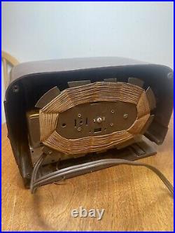 Vintage Crosley Bakelite Am Radio Model 13-AE See Condition
