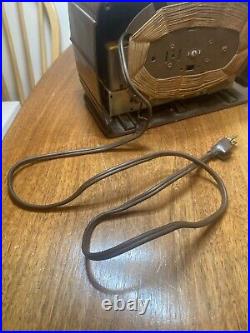 Vintage Crosley Bakelite Am Radio Model 13-AE See Condition