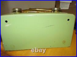 Vintage Crosley Dash-board Radio, Model E-15, Chartreuse Green. Made In Canada