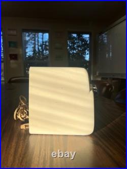 Vintage Crosley Dashboard Tube Radio, Model 10-135, White, ca. 1950