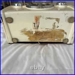 Vintage Crosley Model 10-135 Table Top Tube Radio NICE Condition Works See Vid