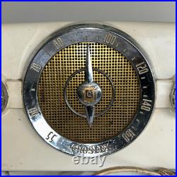 Vintage Crosley Model 10-135 Table Top Tube Radio NICE Condition Works See Vid