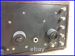 Vintage Crosley Model 52 Regenerative Tube Radio 1924