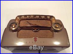 Vintage Crosley Model E-15-tn Tube Radio Mid-century