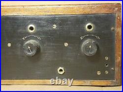 Vintage Crosley Precision Equipment Ace 3B Tube Radio Receiver