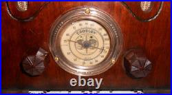Vintage Crosley Tombstone Tube Radio 515 Serviced! Nice & Works! Sold As Is