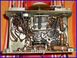 Vintage Crosley Tombstone Tube Radio 515 Serviced! Nice & Works! Sold As Is